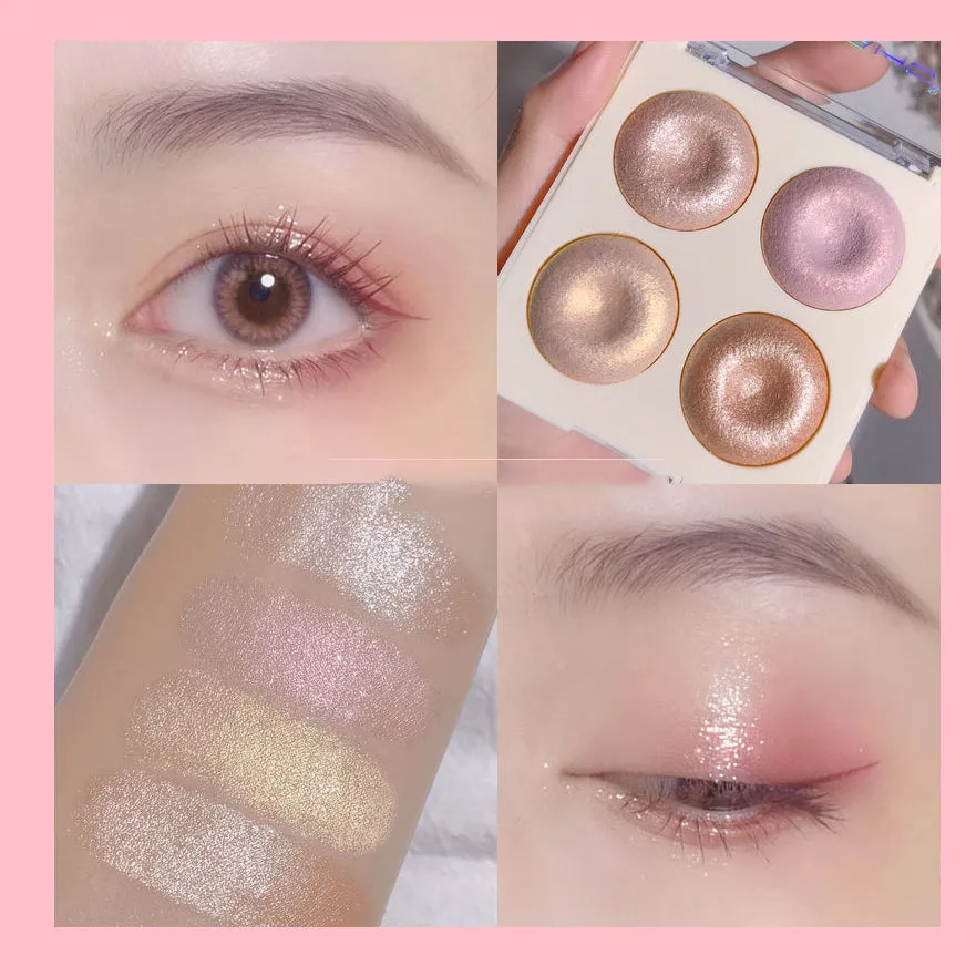 Glitter Pearlescent Brighten Eyeshadow Palette