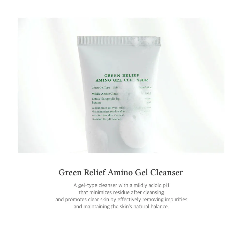 Green Relief Amino Gel Cleanser