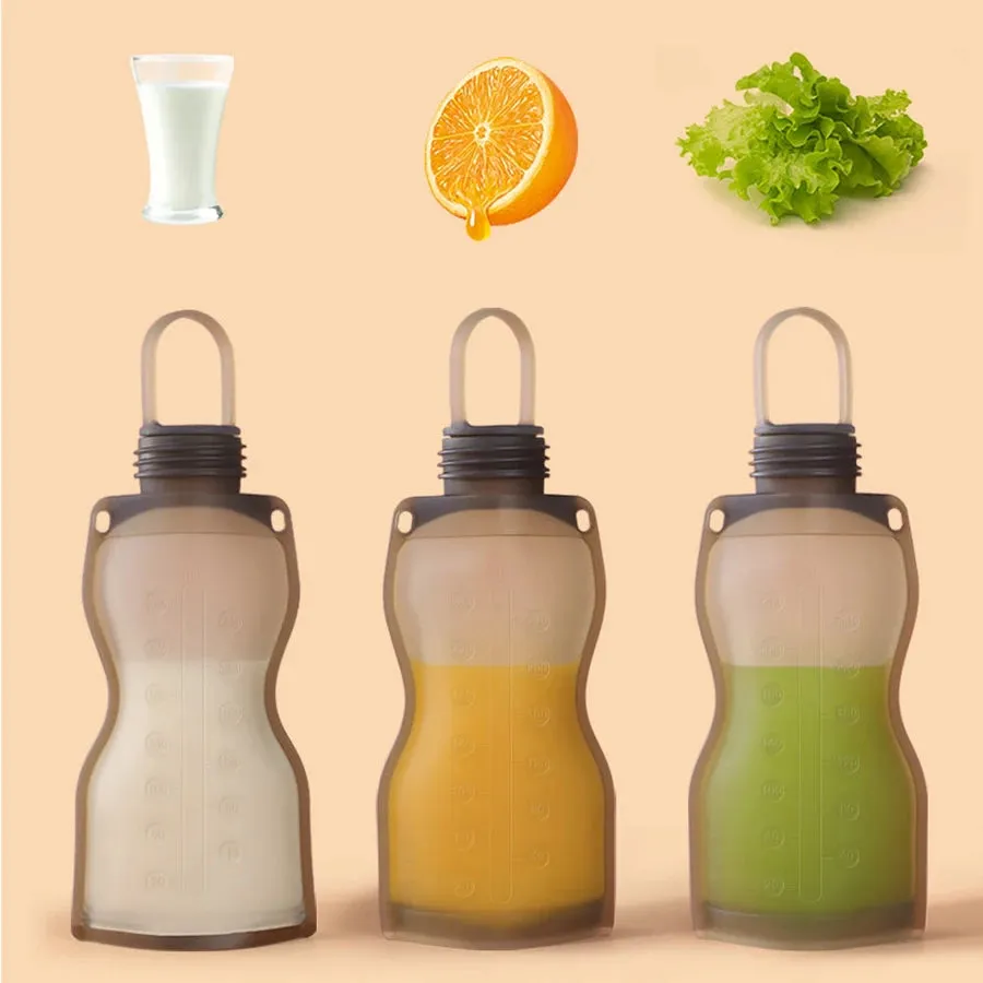 Haakaa Silicone Milk Storage Bag - 260ml (Pack of 2)
