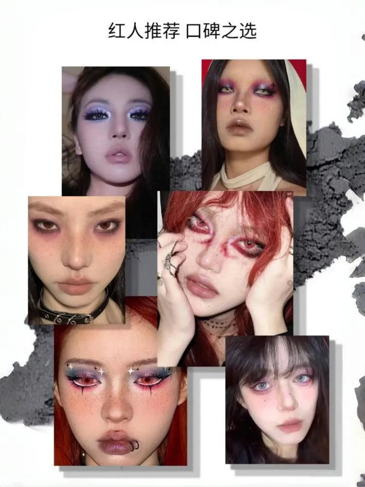 Haggard Seven Colors Eyeshadow Palette Smoky Makeup HG002