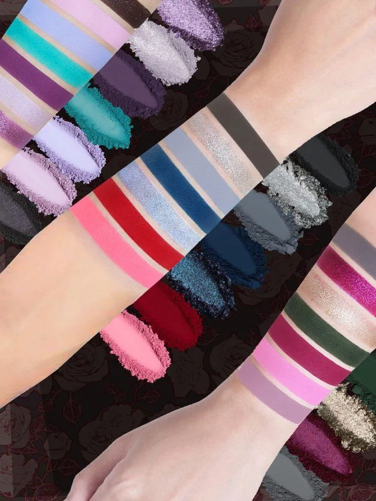 Haggard Seven Colors Eyeshadow Palette Smoky Makeup HG002