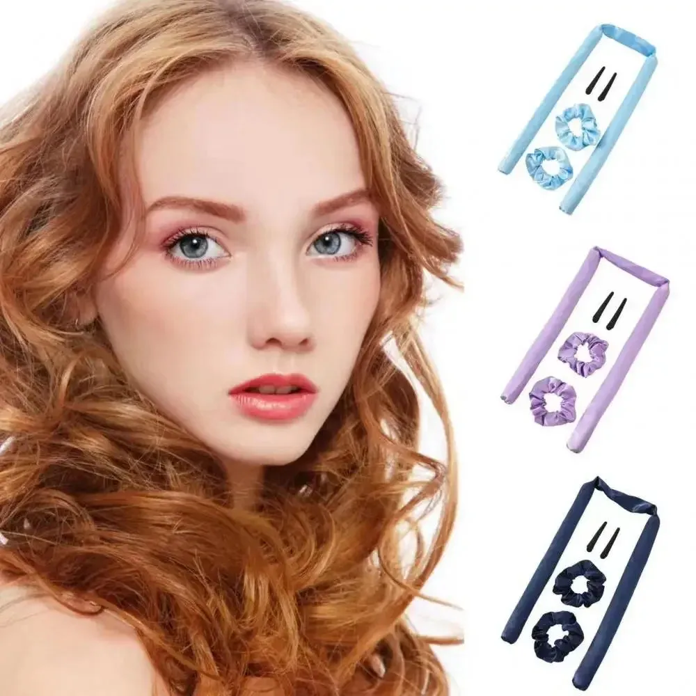 Hair Styling Foam No Heat Sleeping Curling Iron Hairdressing Big Wave Curling Iron Lazy Curl Wave Styler DIY Tools