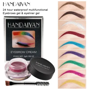 HANDAIYAN 12 Colors Eyeliner That Is Waterproof, Multi-Functional, and Does Not Fade