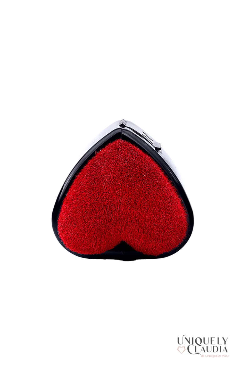 Heart-Shaped Kabuki Travel Brush