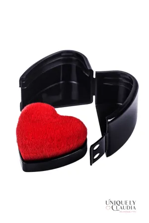 Heart-Shaped Kabuki Travel Brush