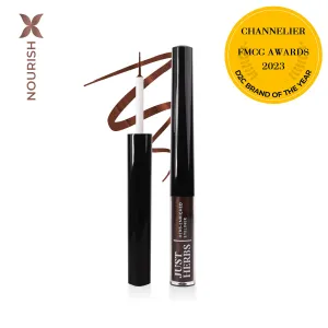 Herb-Enriched Waterproof Eyeliner Organic with Jojoba Oil & Vitamin E - Copper Luxe