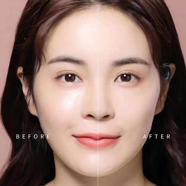 HOJO Embossed Feather Soft Honey Powder Cake Light Delicate Concealer Oil Control Makeup Invisible Pores Lasting Face Makeup