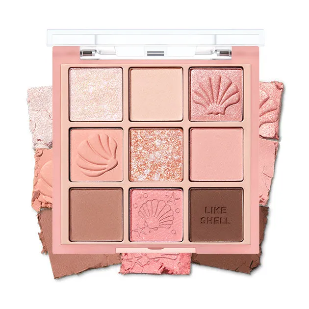 [HOLIKA HOLIKA] My Fave Mood Eye Palette 8g #SHELL ON THE BEACH