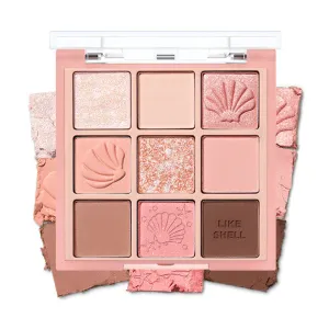 [HOLIKA HOLIKA] My Fave Mood Eye Palette 8g #SHELL ON THE BEACH