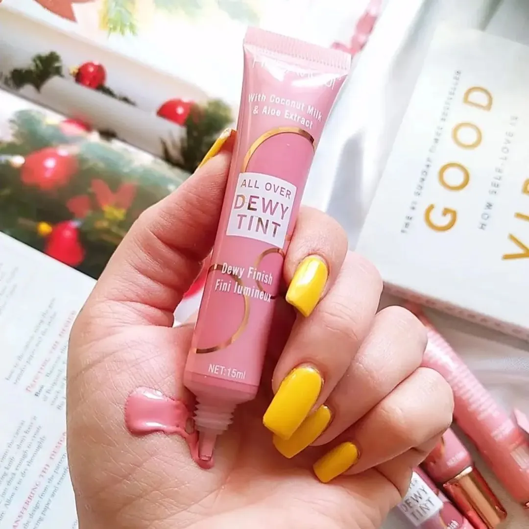 Hudamoji - 6 Color Creamy Liquid Tube Blush