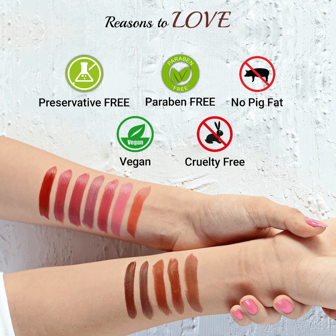Iba Pure Lips Long Stay Matte Lipstick- M04 Wild Magenta