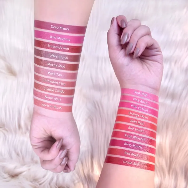Iba Pure Lips Long Stay Matte Lipstick- M04 Wild Magenta
