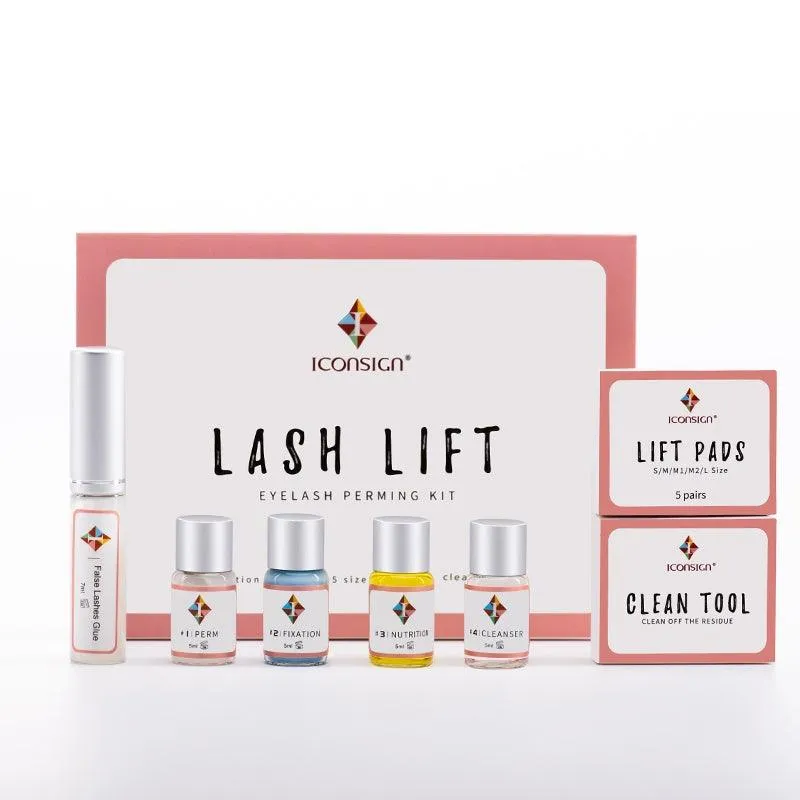 ICONSIGN Lash Lift Kit: Eyelash Perming & Curling Enhancer Tools