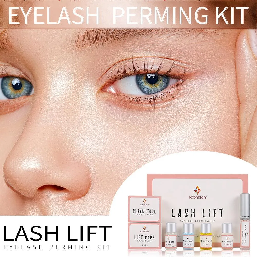 ICONSIGN Lash Lift Kit: Eyelash Perming & Curling Enhancer Tools