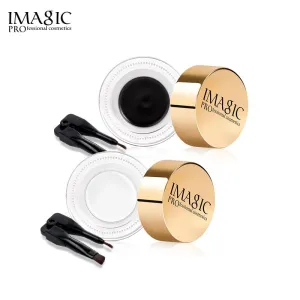 Imagic Gel Eyeliner Black   White Color Combo