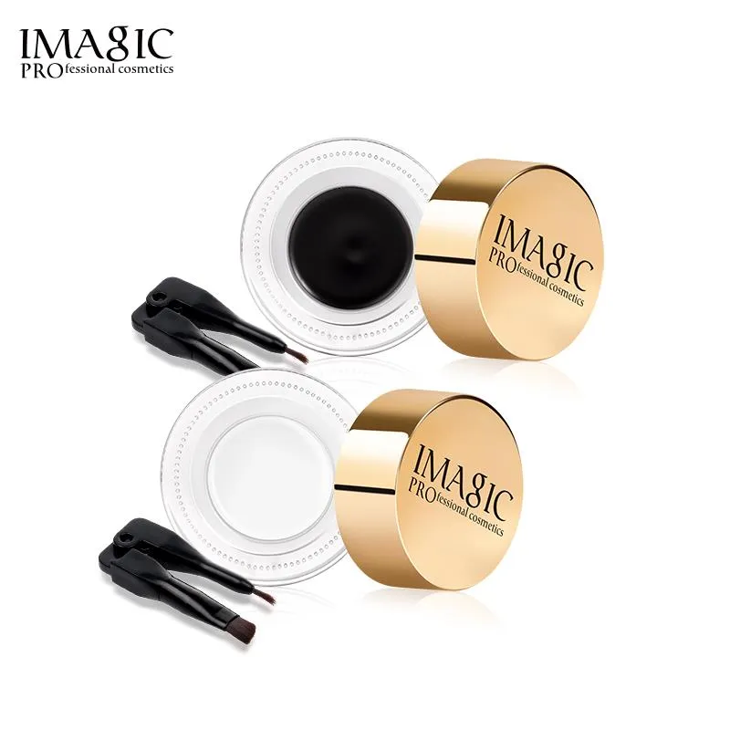 Imagic Gel Eyeliner Black   White Color Combo
