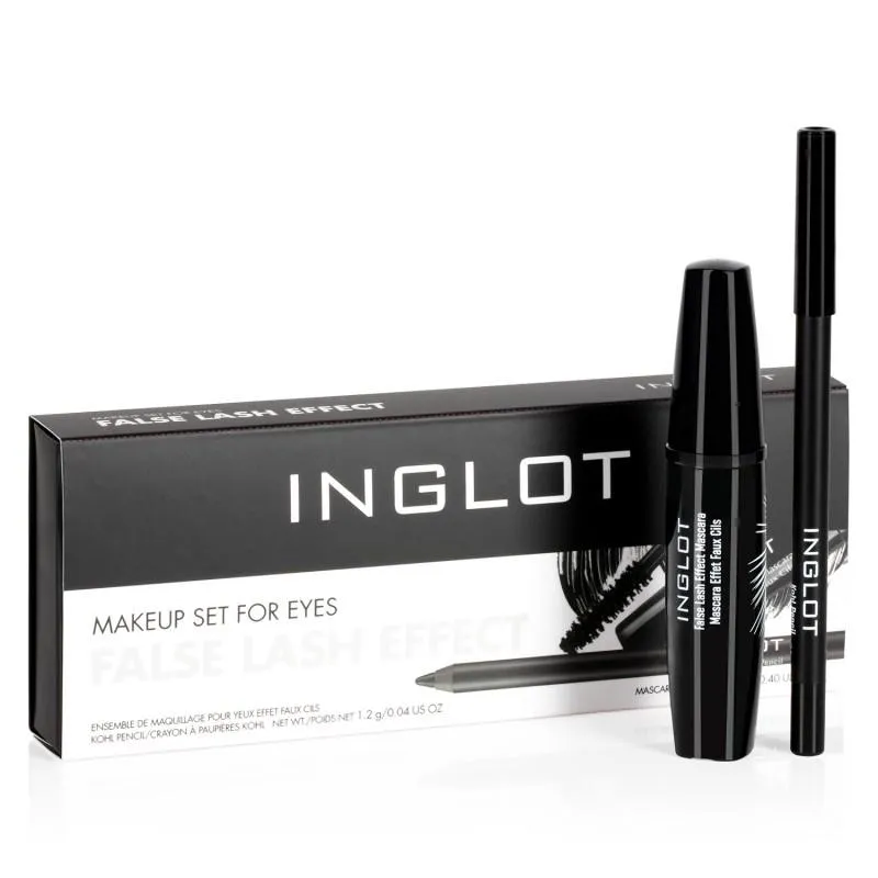 Inglot Makeup Set For False Lash Effect