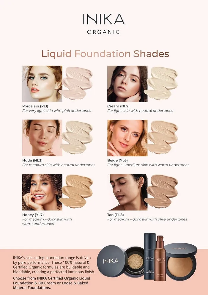 Inika Organic Liquid Foundation