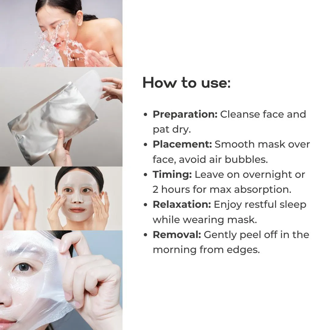Instant Glass Skin and Skin Tightening Mask