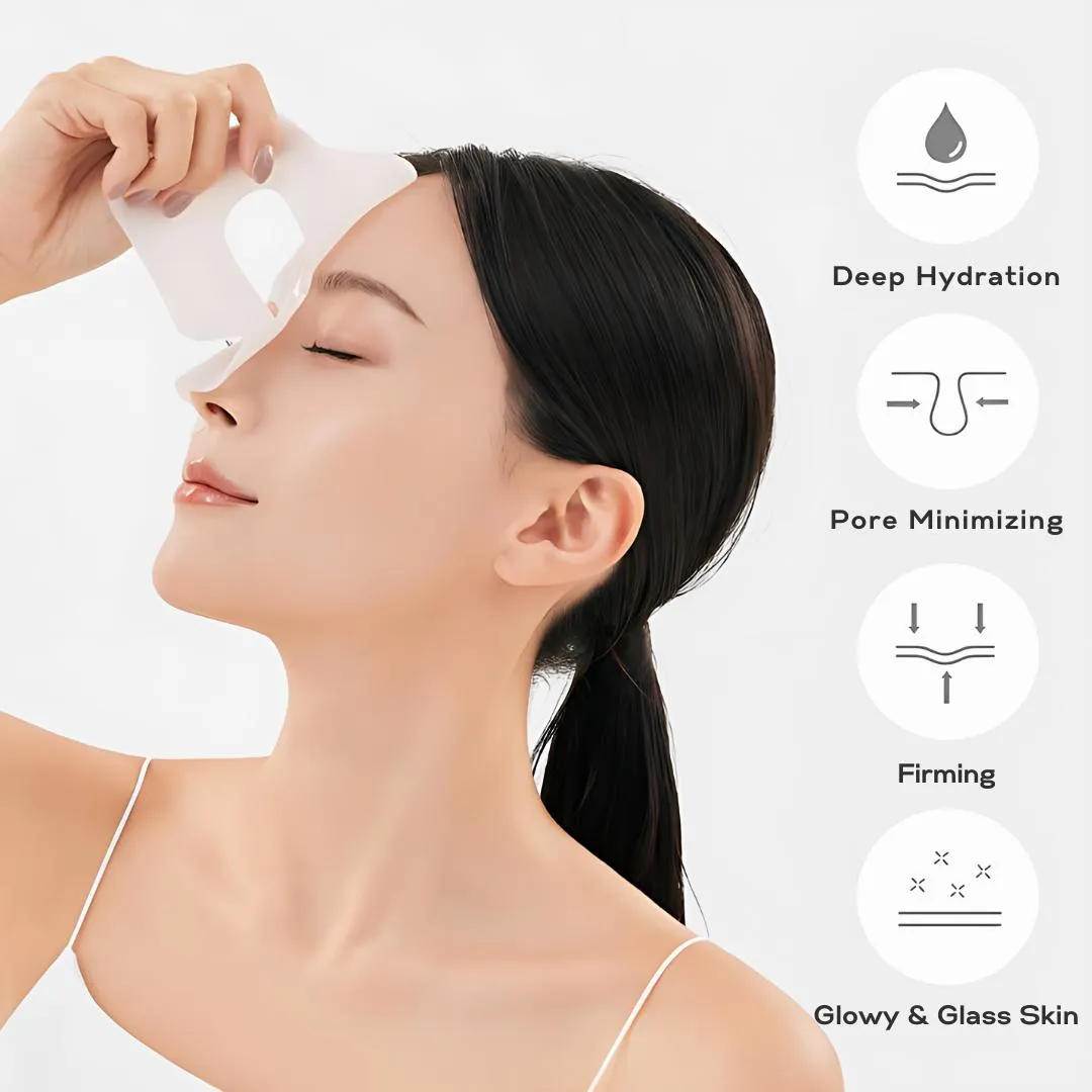 Instant Glass Skin and Skin Tightening Mask
