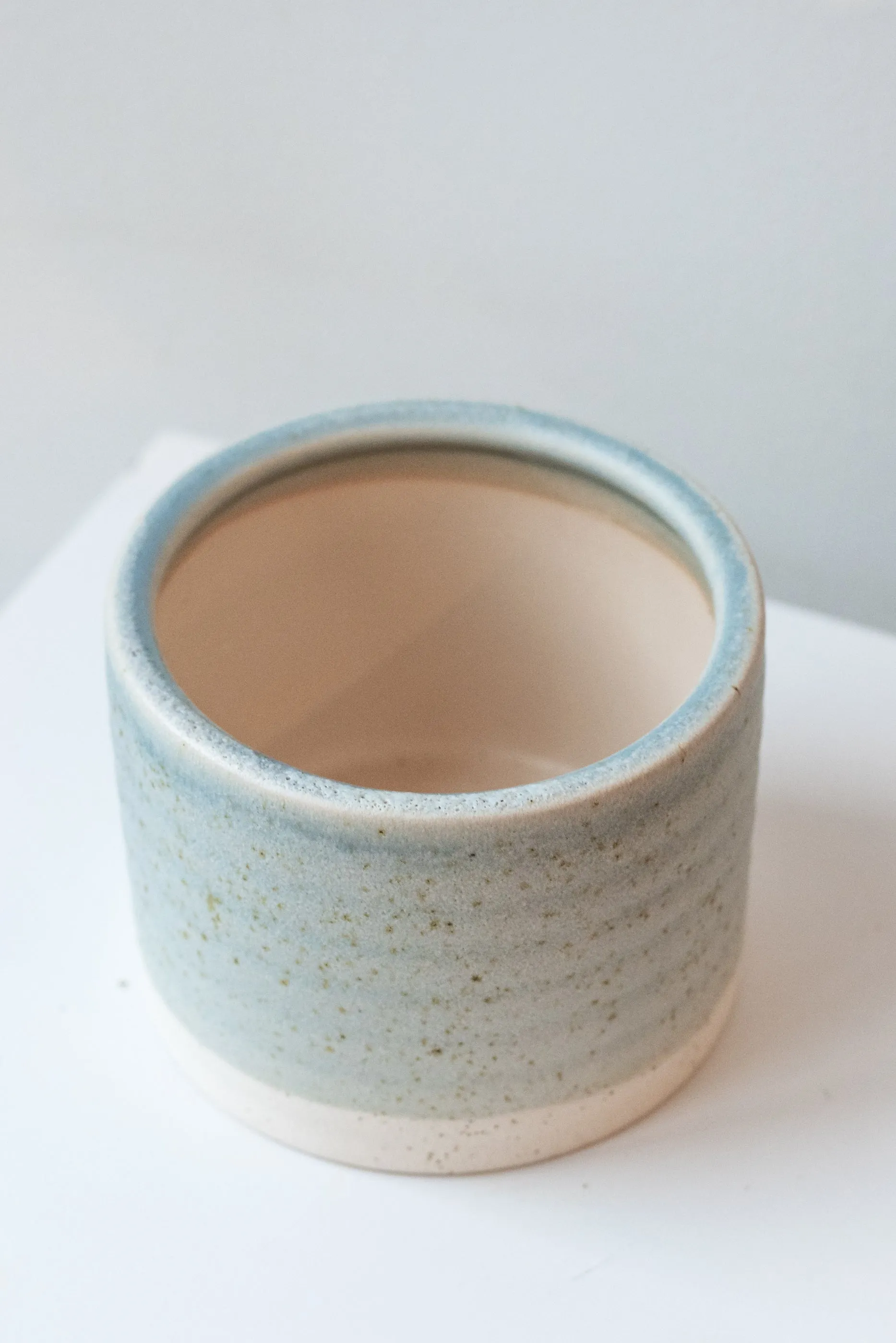 Isle Ceramic Cachepot blue small