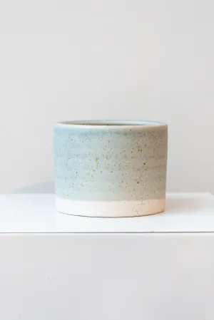 Isle Ceramic Cachepot blue small