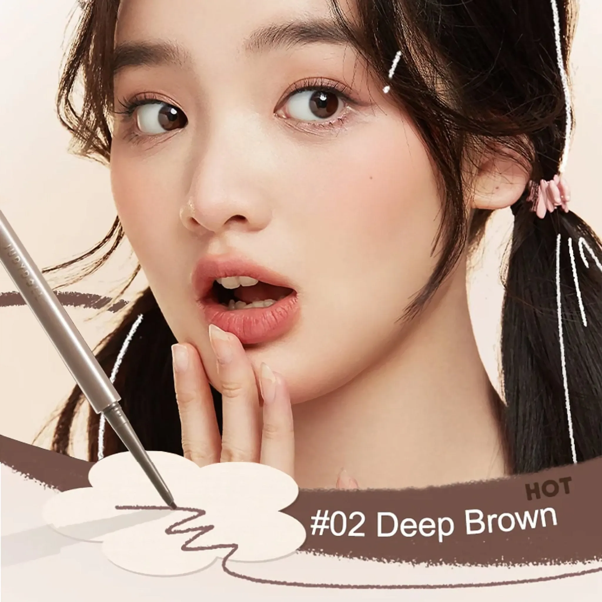 Judydoll Precisely Depicted Slim Gel Eyeliner (2 Colors)