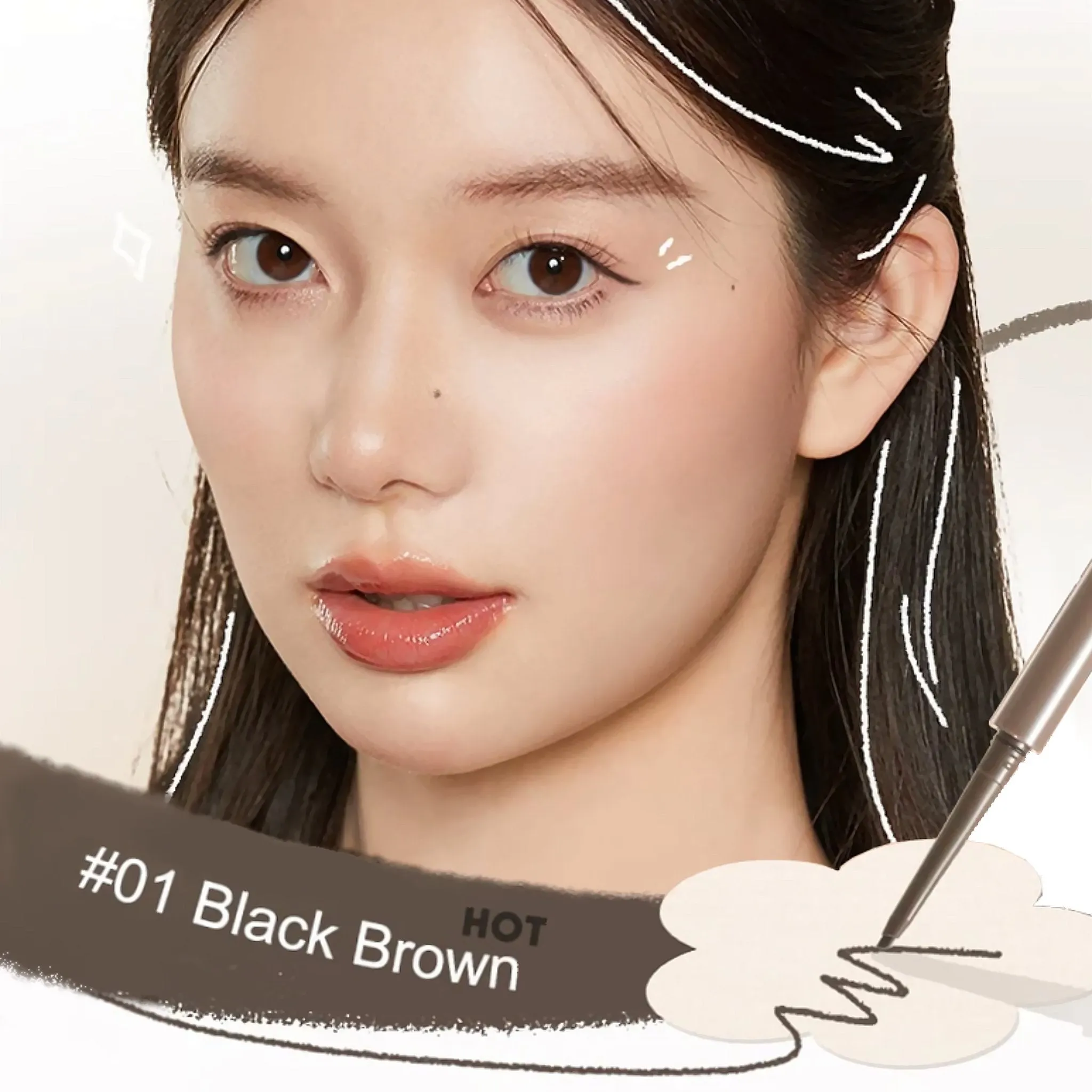Judydoll Precisely Depicted Slim Gel Eyeliner (2 Colors)