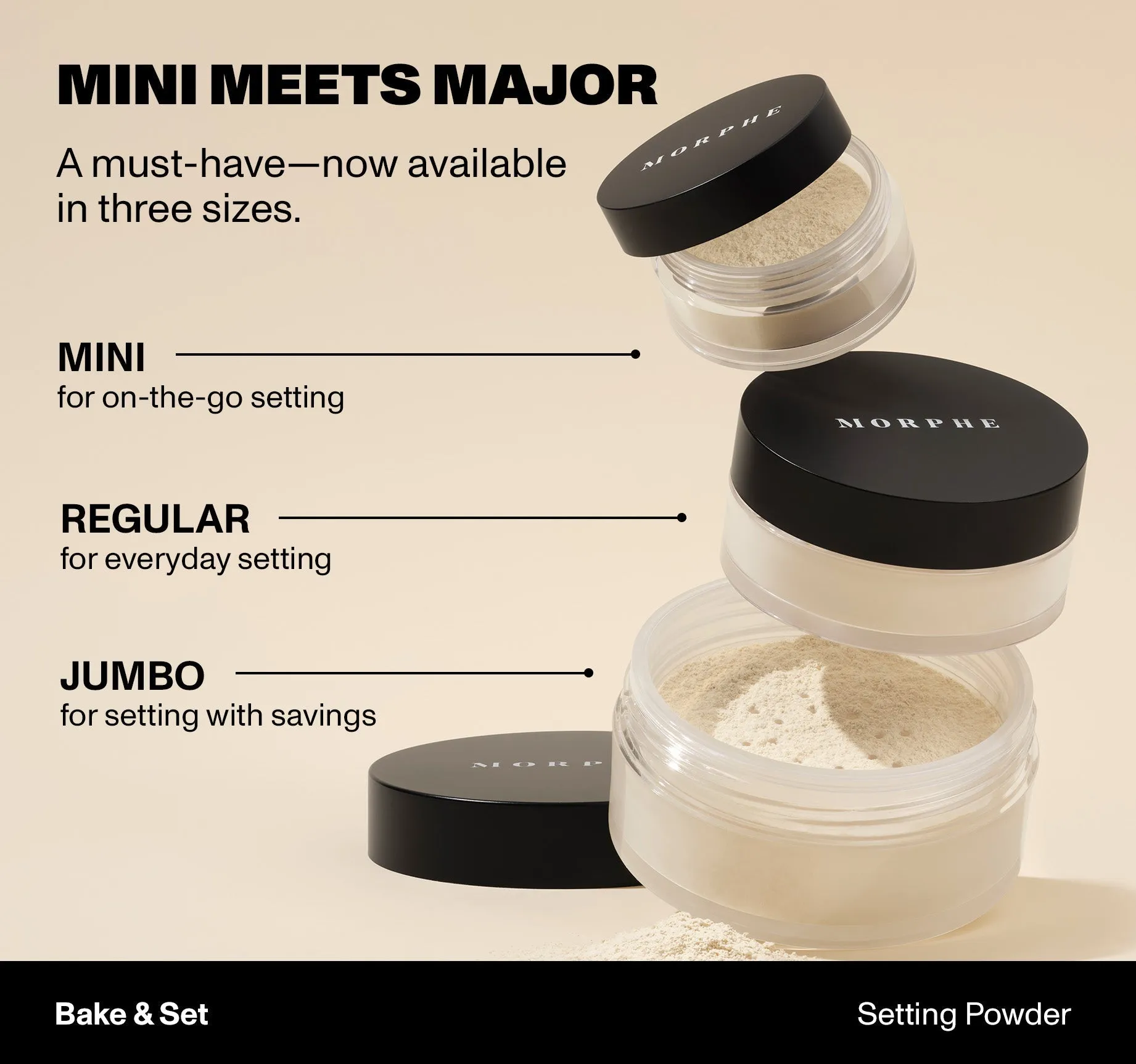 Jumbo Bake & Set Setting Powder - Translucent