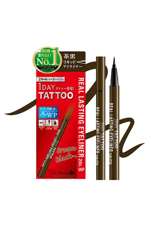 K-Palette - 1 Day Tattoo Real Lasting Eyeliner 24H WP