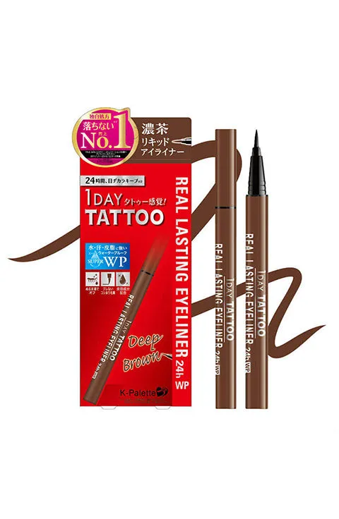 K-Palette - 1 Day Tattoo Real Lasting Eyeliner 24H WP