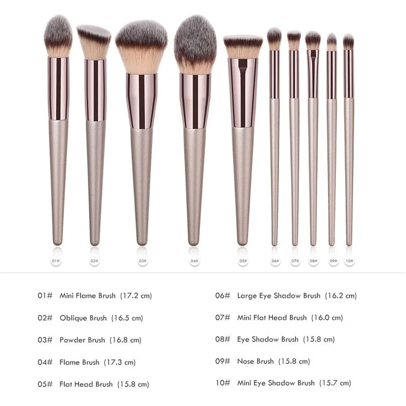 Kabuki Blending Makeup Brush Set