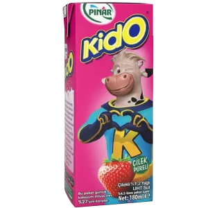 Kido Strawberry Milk 180Ml-Pinar