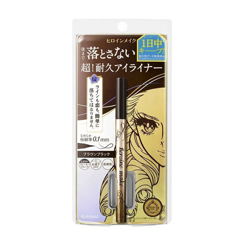 KissMe Heroine Make Prime Liquid Eyeliner Rich Keep