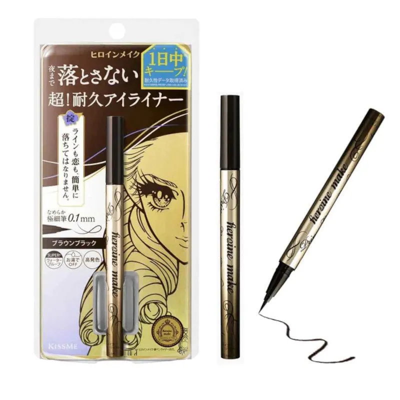 KissMe Heroine Make Prime Liquid Eyeliner Rich Keep