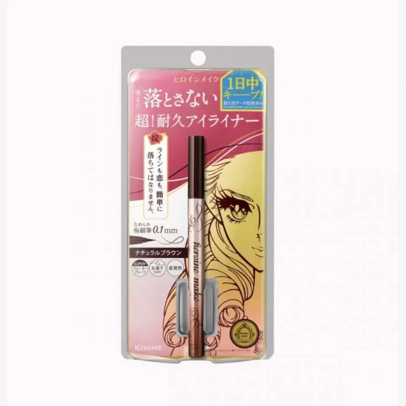 KissMe Heroine Make Prime Liquid Eyeliner Rich Keep