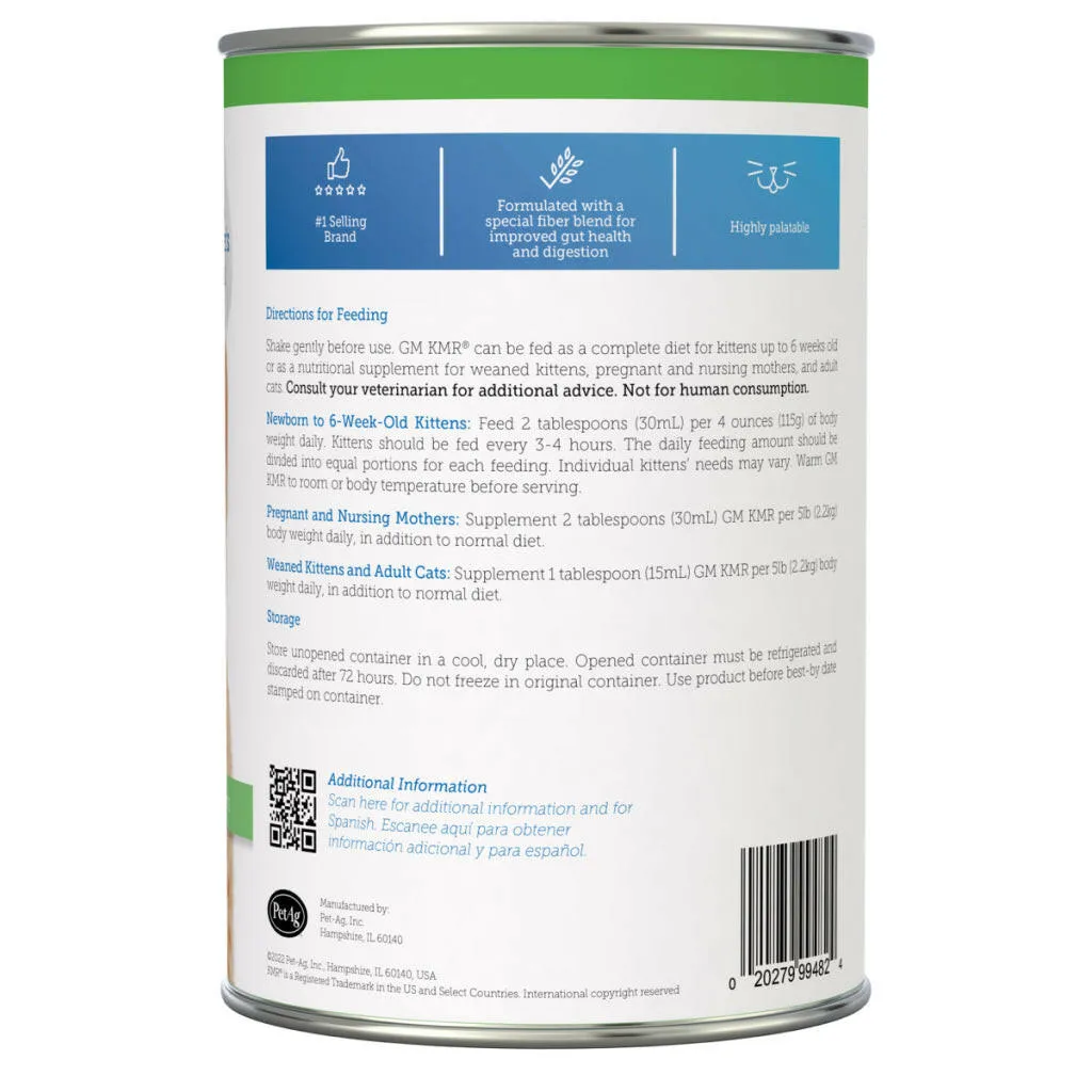KMR Goat's Milk Kitten Milk Replacer Liquid (11 oz)