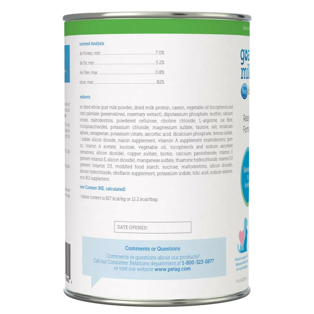 KMR Goat's Milk Kitten Milk Replacer Liquid (11 oz)