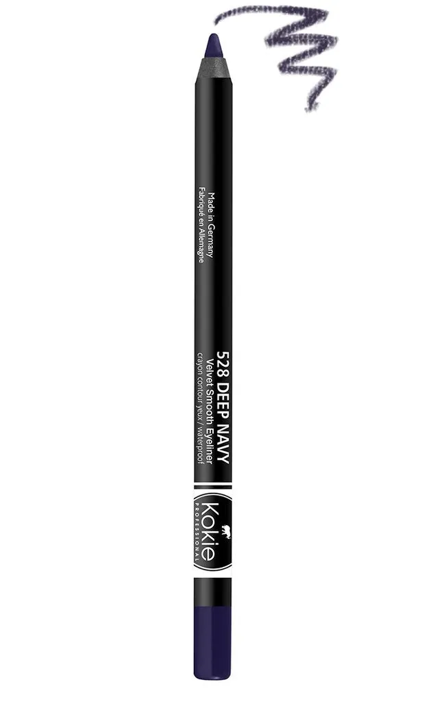KOKIE COSMETICS - Velvet Smooth Eyeliner Deep Navy - 0.042 oz. (1.2 g)