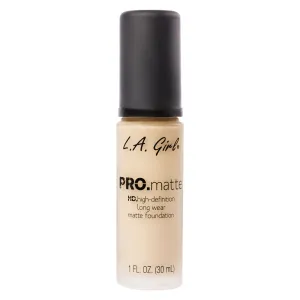 L.A. GIRL - Pro Matte Foundation Beige - 1 fl. oz. (30ml)