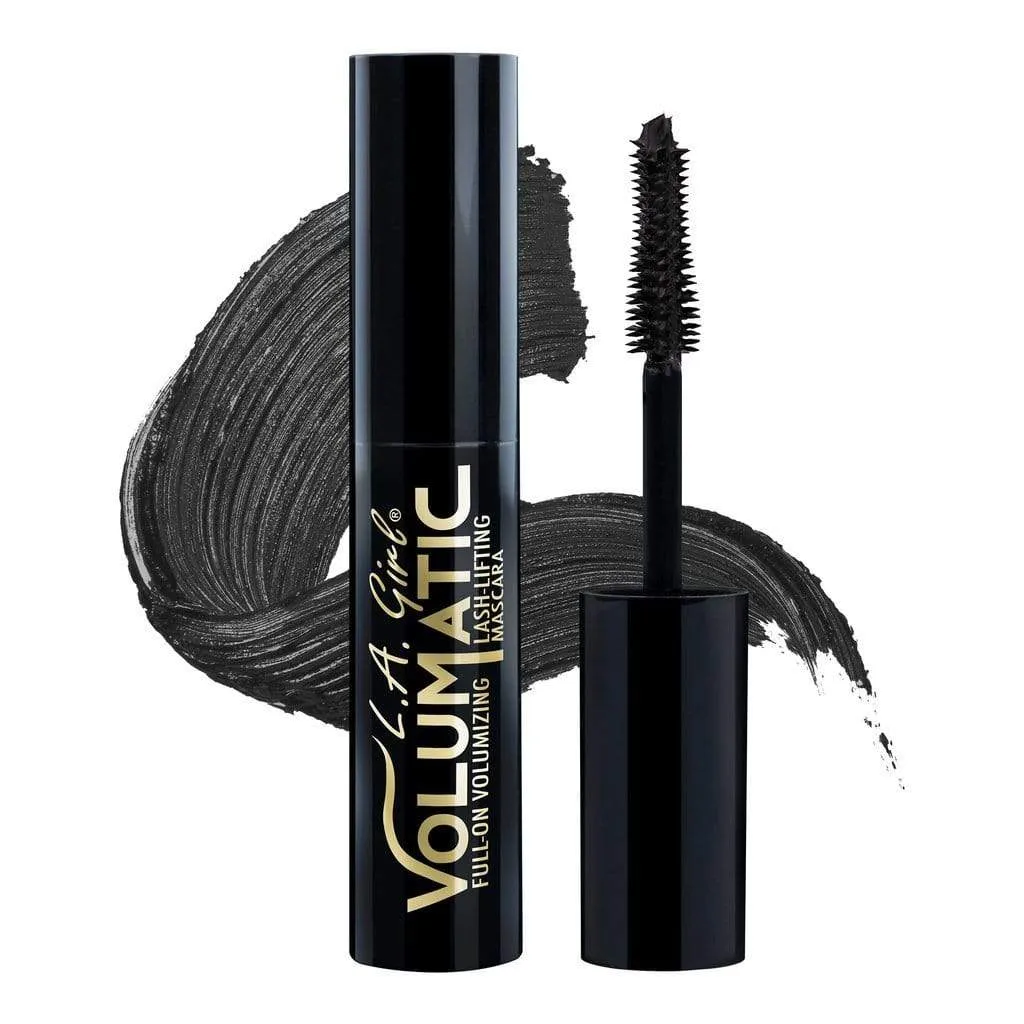 LA Girl Volumatic Mascara - Ultra Black, Clump-Free, Long Wear