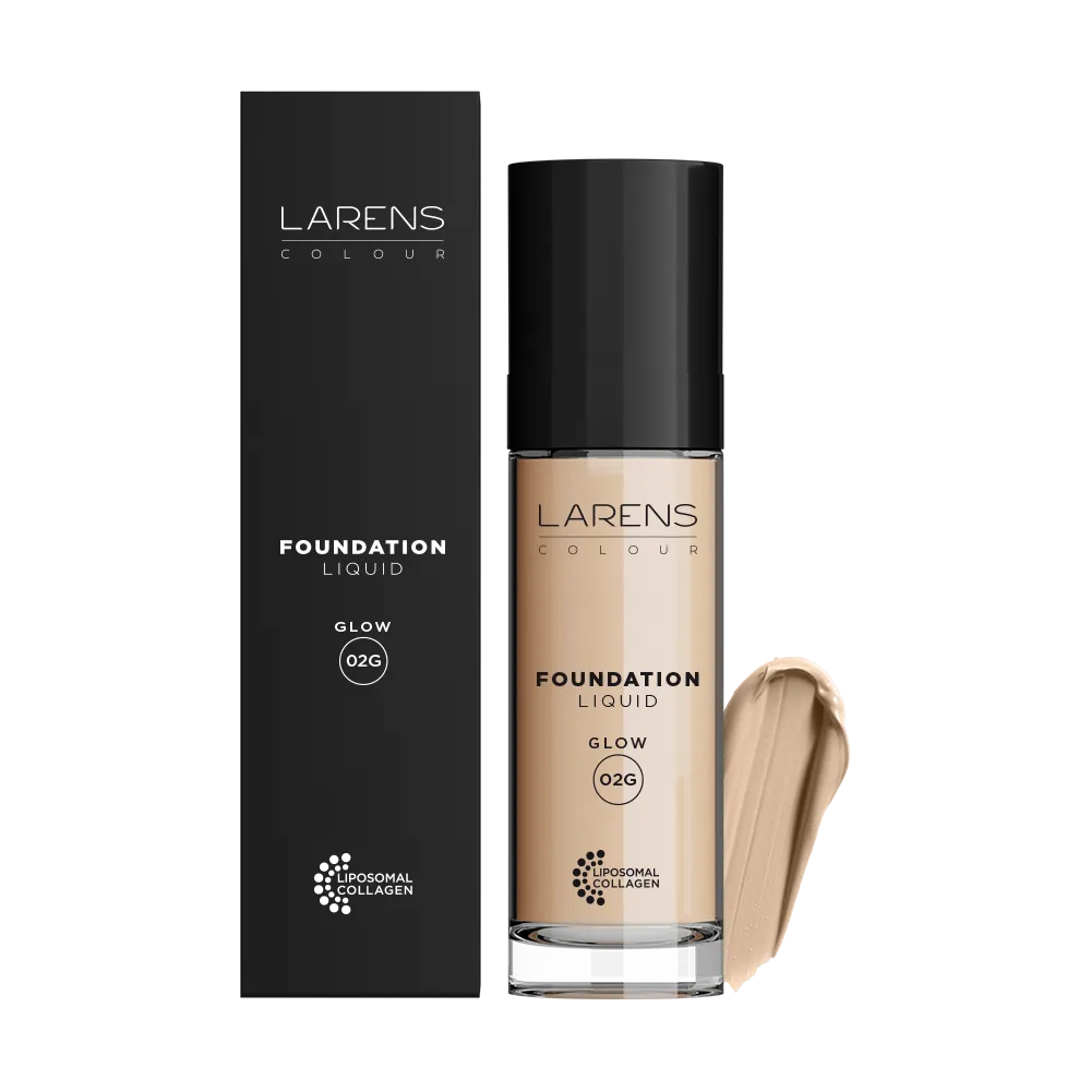 Larens Colour Liquid Foundation - make up - Glow