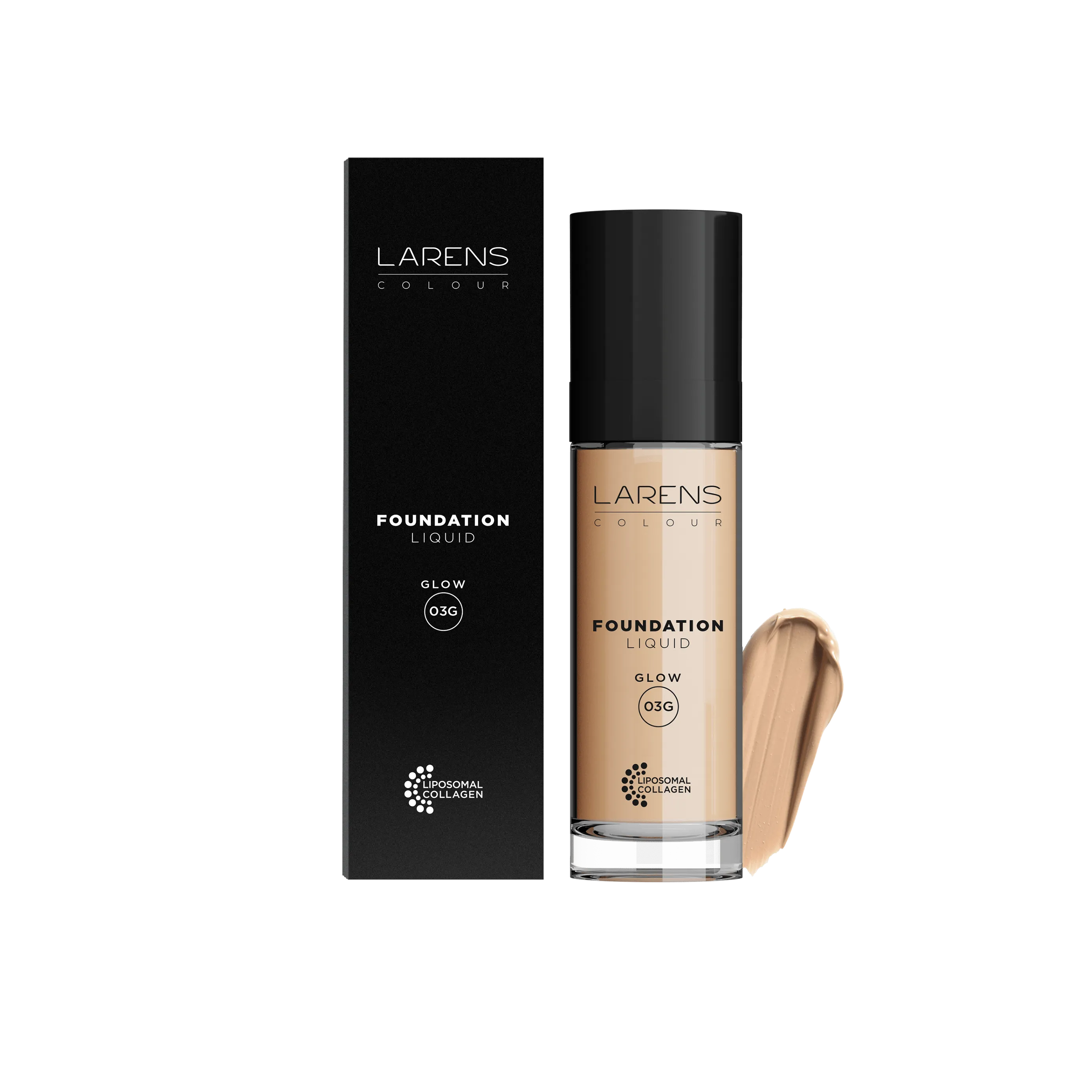 Larens Colour Liquid Foundation - make up - Glow