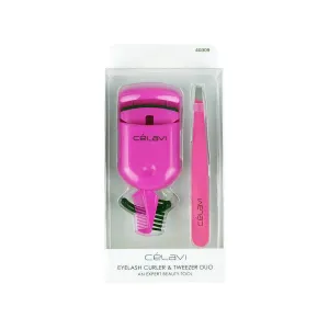 Large Eyelash Curler and Tweezer Set