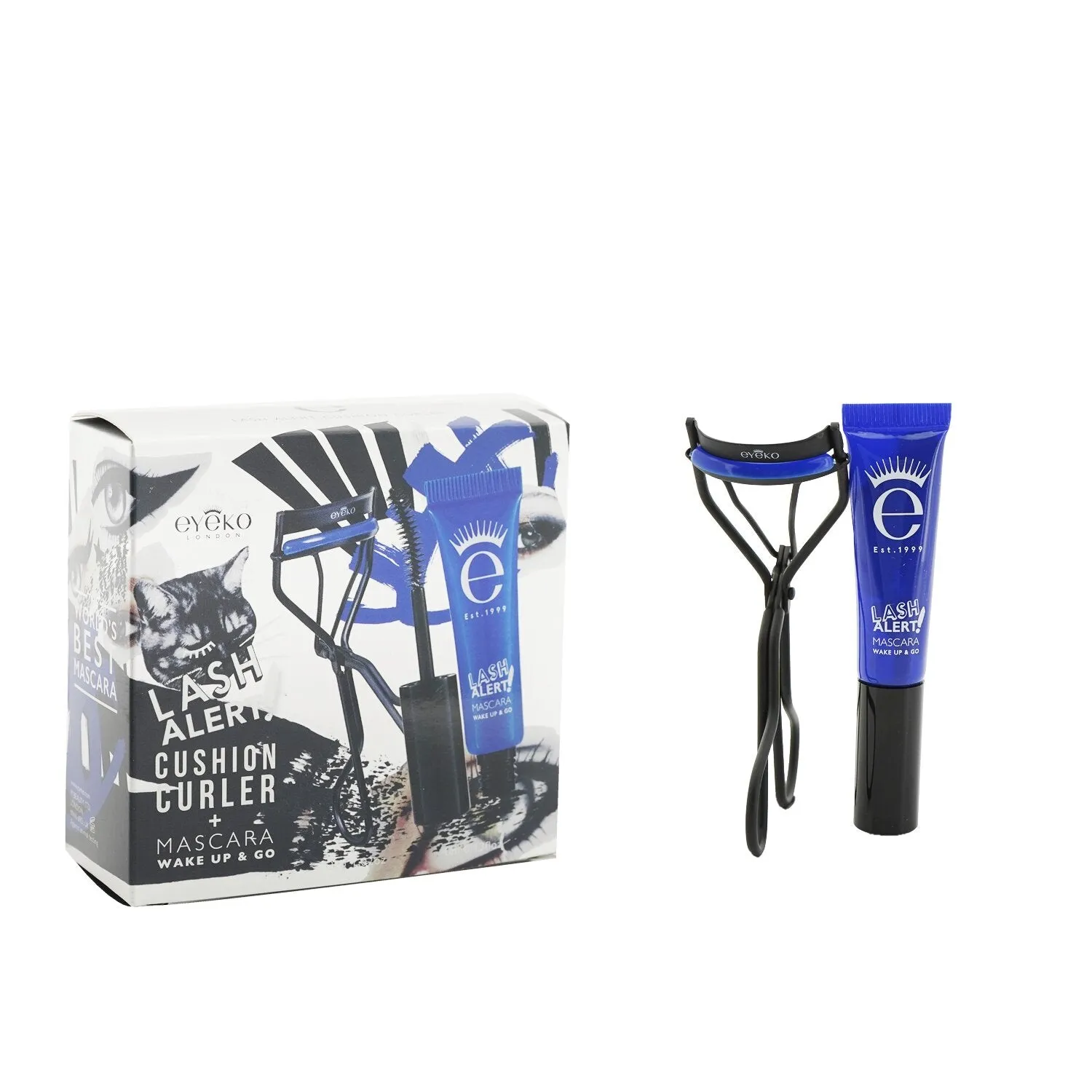 Lash Alert Cushion Curler & Mascara Set: Curler   Mascara 4ml
