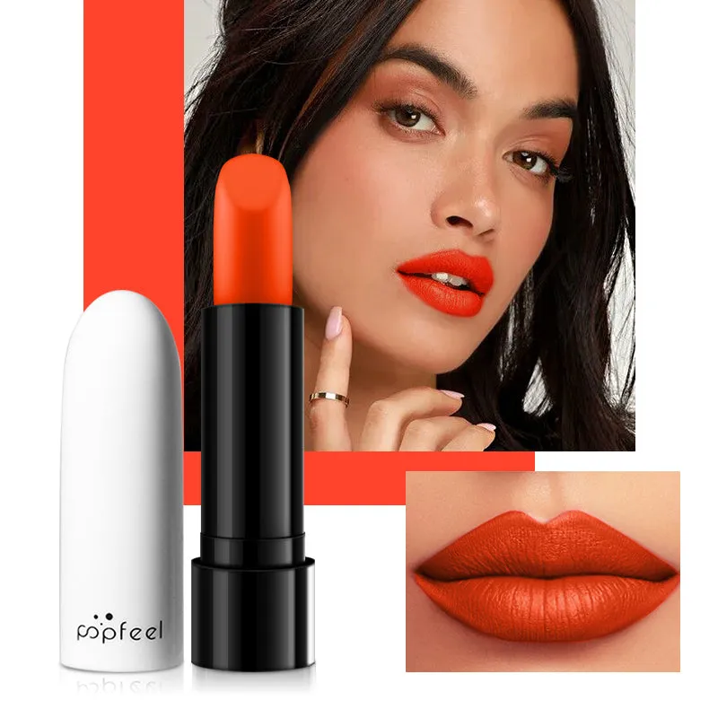 Lip Makeup, Matte Finish, Nude, Orange, Red, Plum Lip Color, Diva