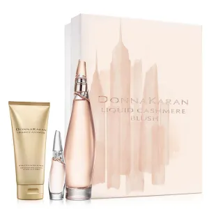Liquid Cashmere Blush by DKNY 100ml EDP 3 Piece Gift Set