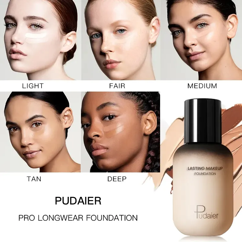 Liquid Foundation and Concealing 24-Hour for Face & Body Full Coverage (0NF - Color: Natural Fair 0), 1 fl. oz