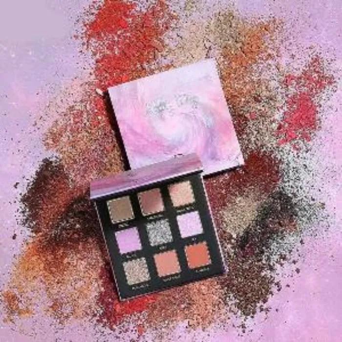 Long Lasting Matte Pearl Glitter 9 Color Eyeshadow Palette