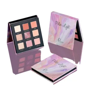 Long Lasting Matte Pearl Glitter 9 Color Eyeshadow Palette